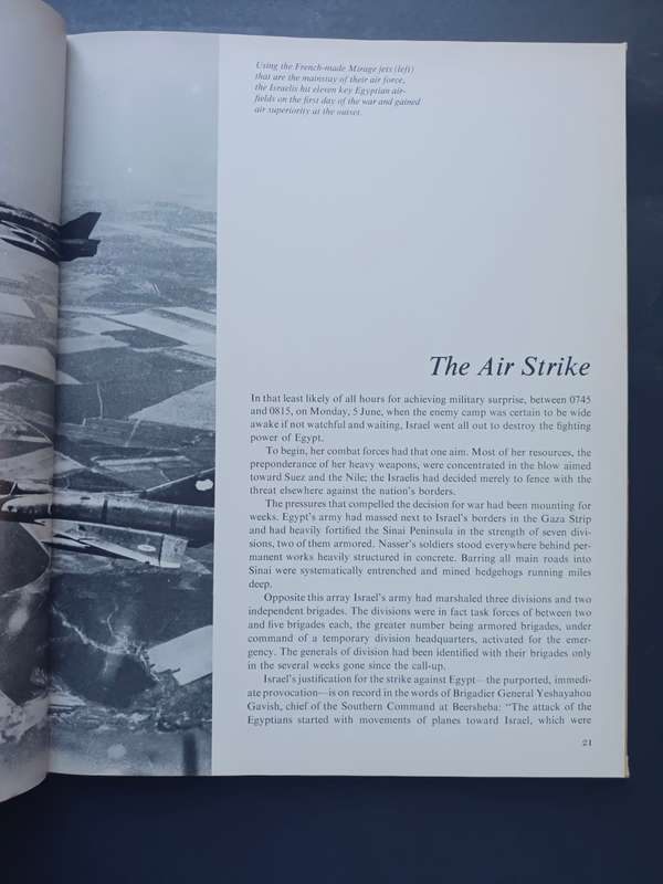 Swift Sword: The Historical record of Israel`s victory / Brigadier General S.L.A. Marshall