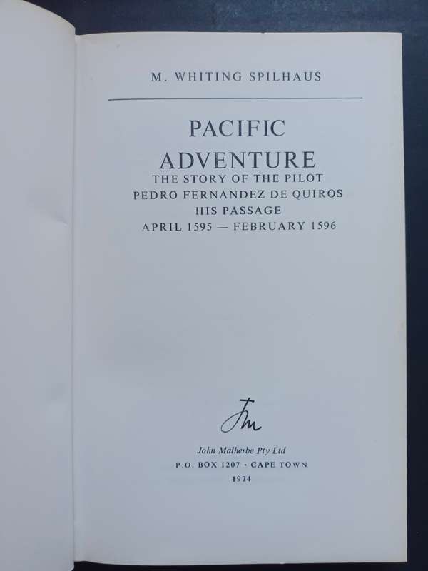 Pacific Adventure / M. Whiting Spilhaus