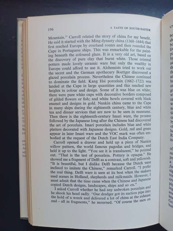 A TASTE OF SOUTH-EASTER / Lawrence G. Green (1971)