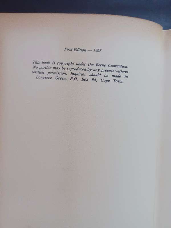 FULL MANY A GLORIOUS MORNING / Lawrence G. Green (1968)