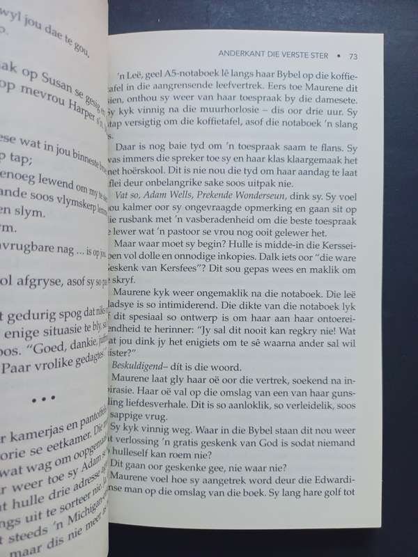 ANDERKANT DIE VERSTE STER: Gebaseer op die fliek `Beyond the Farthest Star` deur Andrew Librizzi