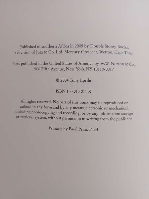The Persistence of Memory / Tony Eprile