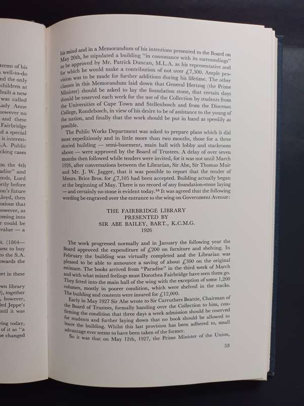 DIE SUID-AFRIKAANSE BIBLIOTEEK:THE SOUTH AFRICAN LIBRARY 1818-1968 / C. PAMA