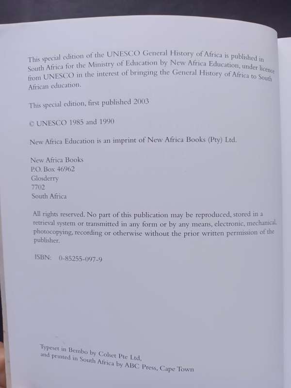 VII Africa under Colonial Domination 1880-1935 (General History of Africa) / A. ADU BOAHEN