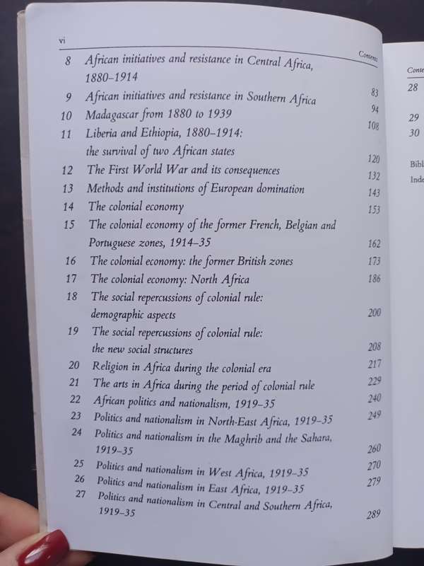 VII Africa under Colonial Domination 1880-1935 (General History of Africa) / A. ADU BOAHEN