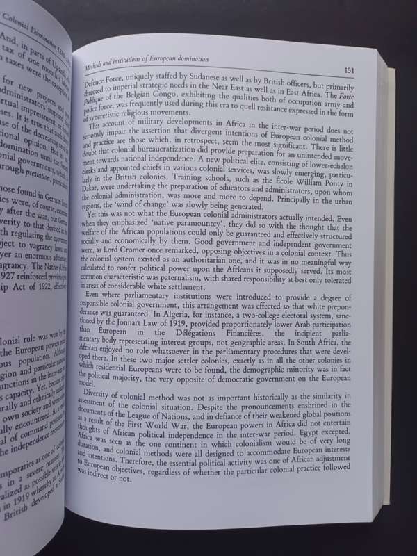 VII Africa under Colonial Domination 1880-1935 (General History of Africa) / A. ADU BOAHEN