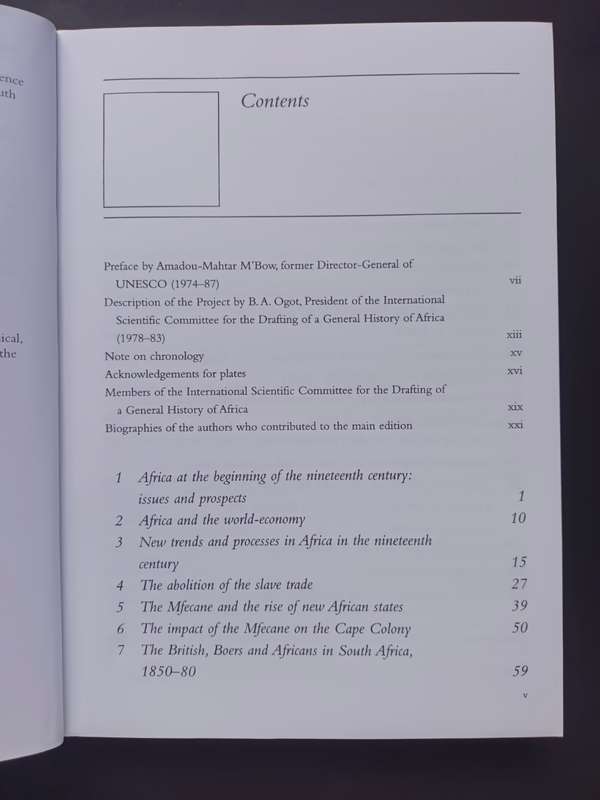 VI Africa in the Nineteenth Century until the 1880s (General History of Africa) / J. F. ADE AJAYI