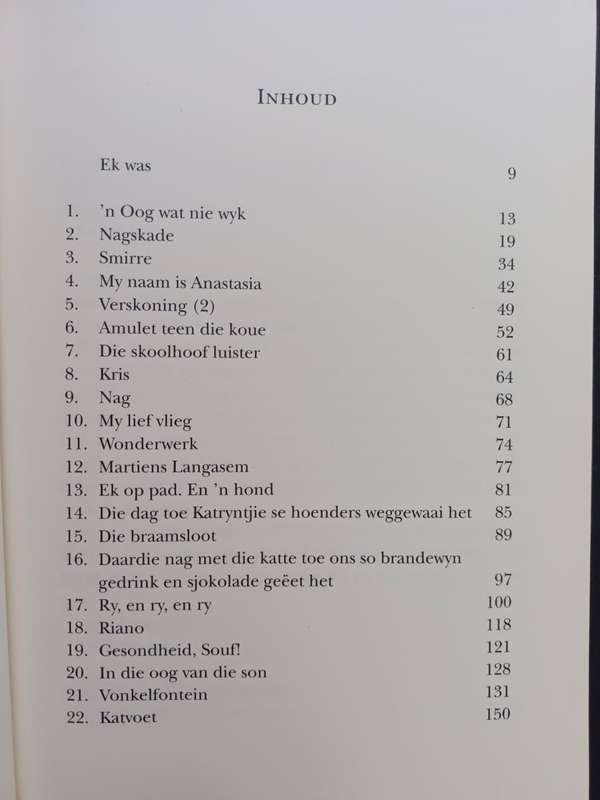 Katvoet / Riana Scheepers