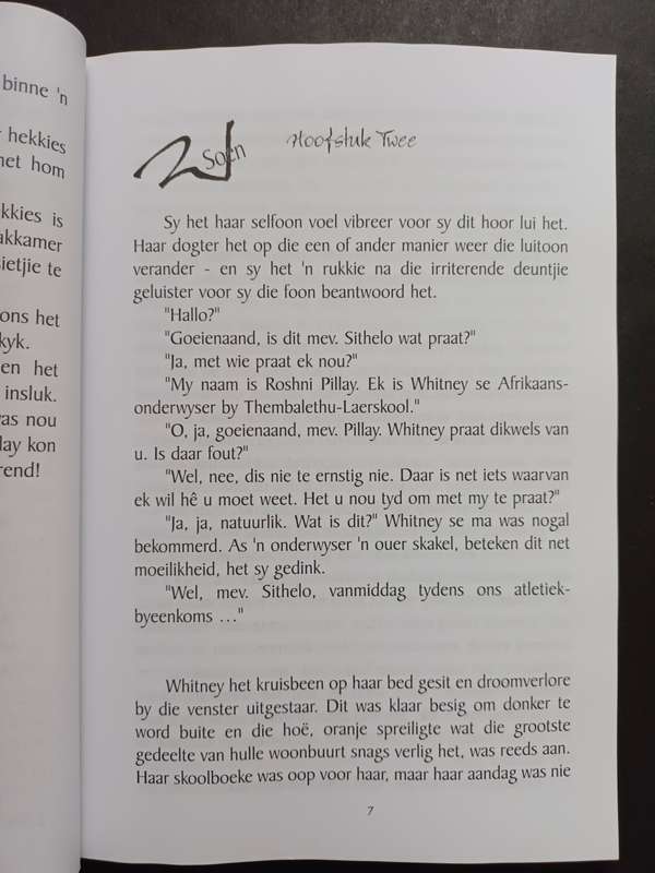 'n Soen vir Whitney / Onne Vegter: vertaal deur Rene Engelbrecht