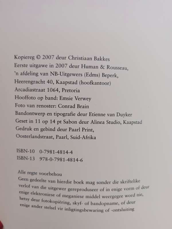 Stoffel se Veldnotas / Christiaan Bakkes