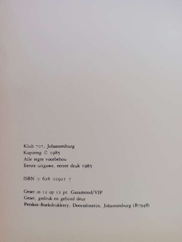 Wit Kruin van die Dood / Dawie Combrink