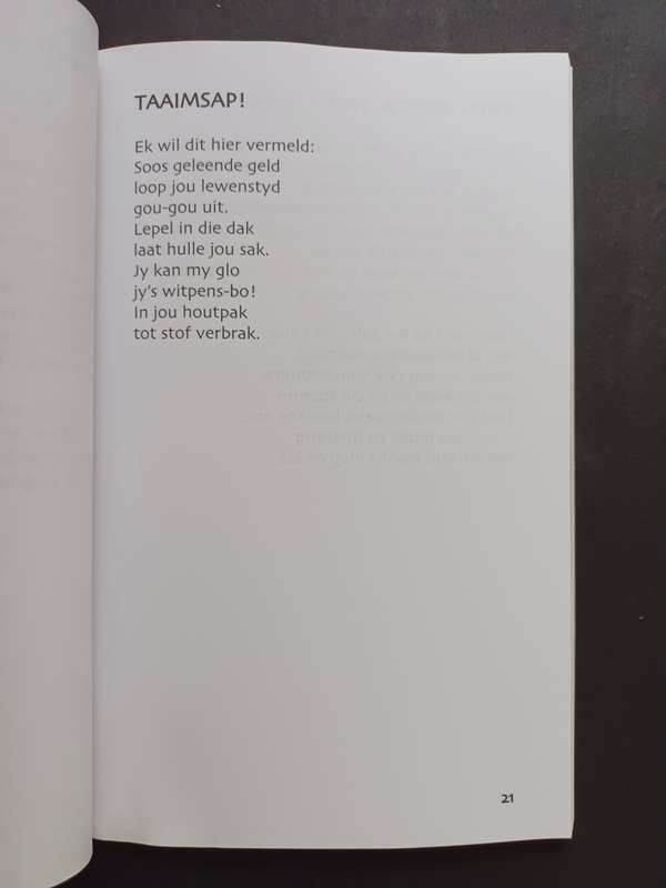 Carl Boplaas Kraai Douvoordag / Carl Van Der Merwe