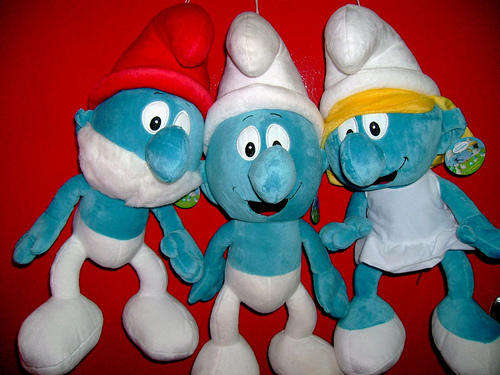 Smurf Plush Dolls - Clumpsy Smurf 40cm