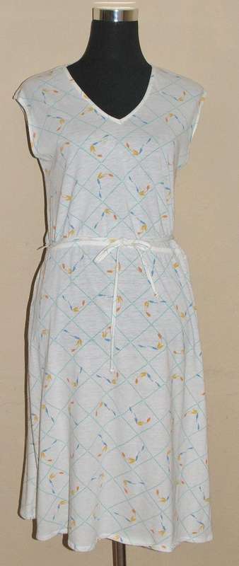 lovely summer printed dress  by lucky lady (36)