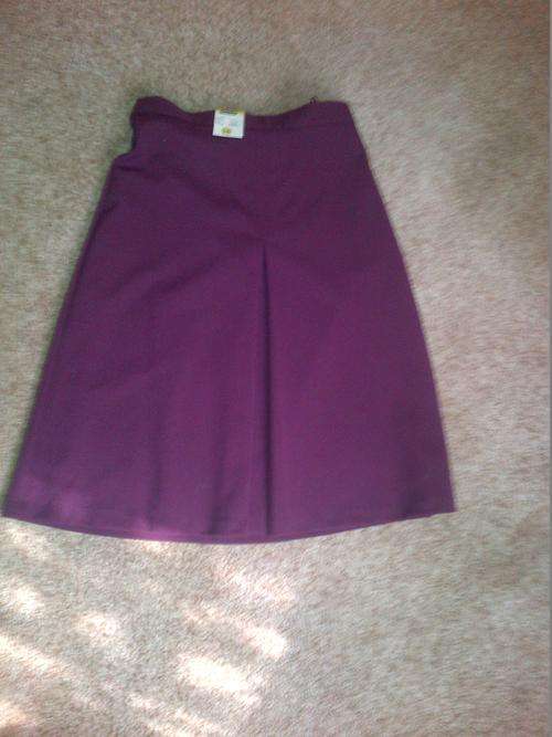 Burgandy Purple Winter skirt Euro 16 - SA 10-12