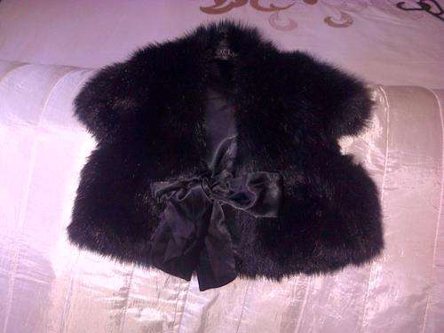 beautiful evening faux fur jacket m