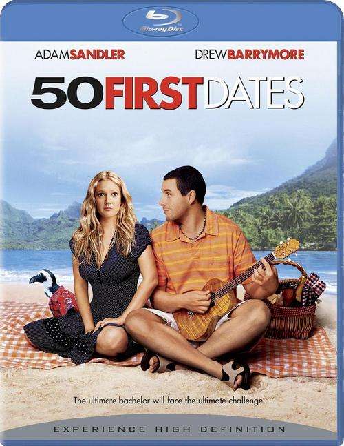 50 First Dates BLU-RAY disc