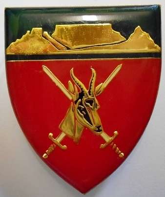 Western Province Command Shoulder Flash Pins Intact Dinnes 4332