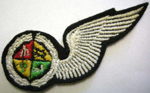 S.A.A.F. Navigator Half Wing Embroidered 91mm x 33mm