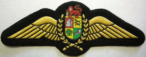 S.A.A.F. Pilot Wing Rubberised