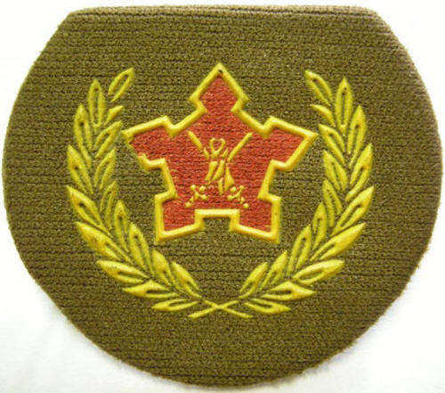Army Breast Badge for Citizens Force, Commando's & Volunteers 5 Years Service Rubberised Two Pins