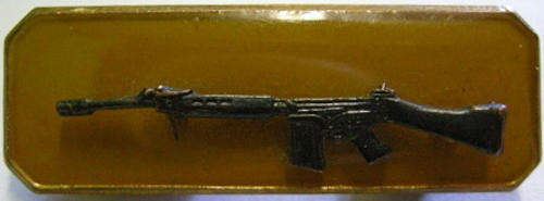 Cadet Small Arms Marksman Qualification Bar Two Piece Pins Intact