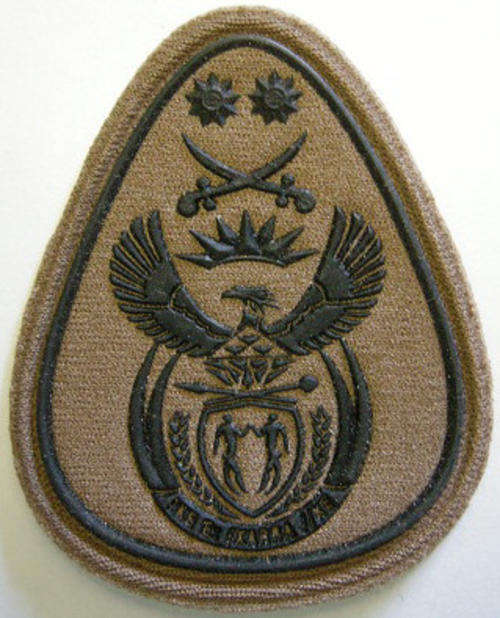 Sergeant-Major of the SANDF Rank Insignia Single Rubberised