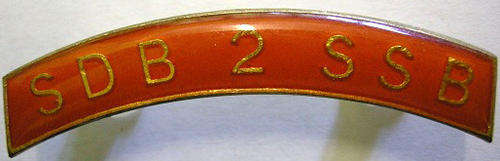 SDB 2 SSB Shoulder Title Single