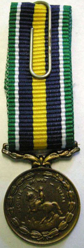 Miniature De Wet Medal
