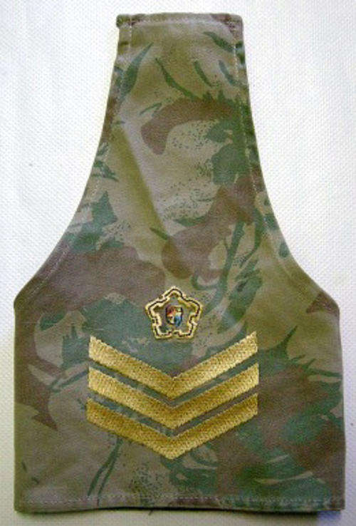 SA Police Special Task Force Sergeant Rank Brazard Single Note: SAP Logo at Top Removed