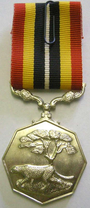 Full Size Southern Africa Medal Uniface Susp Short Grass Crisp Detail Matte Finish Nr @ Back In Box