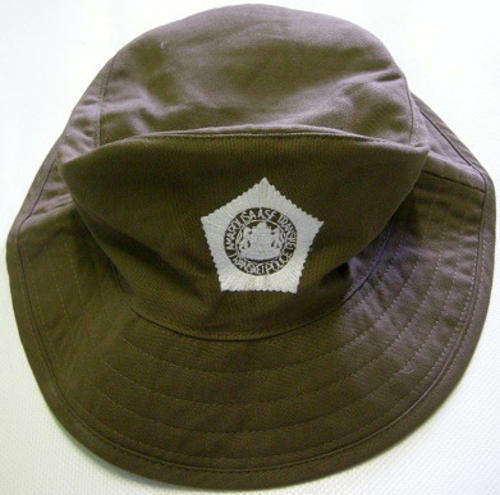 Transkei Police Bush Hat Embroidered Badge Size 53
