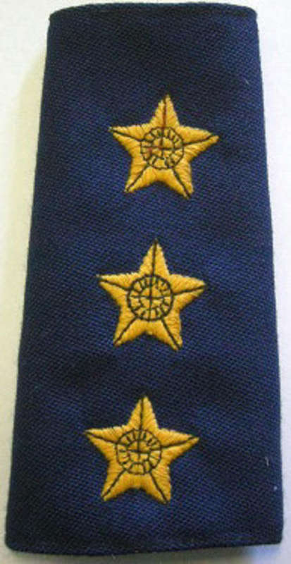 SA Police Captain Rank Insignia Single Embroidered on Material