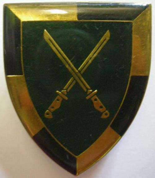 SA Infantry School Shoulder Flash Pins Intact