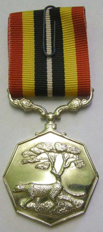 Full Size Southern Africa Medal Uniface Susp Short Grass Crisp Detail Mirror Finish Nr @ Back In Box