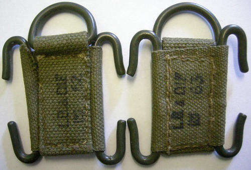 Pattern 61 Belt Slides x 2 One Marked LB & DIF M in U 63 One Marked LB & DIF M in U 62