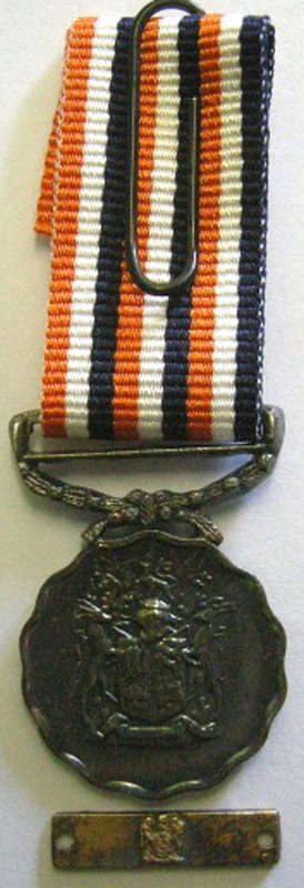 Miniature Permanent Force Good Service Medal 8cm Ribbon Long Service Good Conduct w/ Miniature Bar