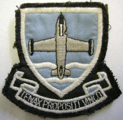 SAAF Patch Flight Training School Langebaan Embroidered on Material 79mm x 83mm