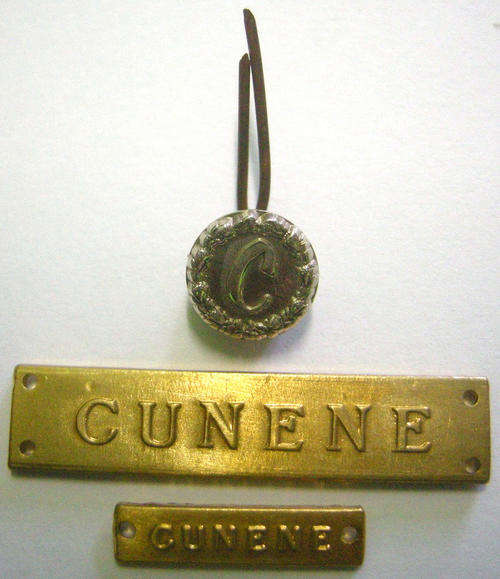 Full Size Cunene Bar, Miniature Cunene Bar & Cunene Button