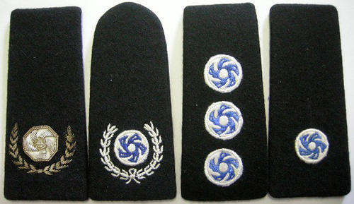 Fire Brigade Rank Insignia x 4