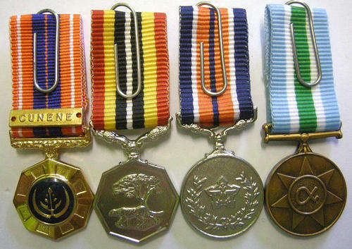 Miniature Medal Set of Four w/ Cunene Bar