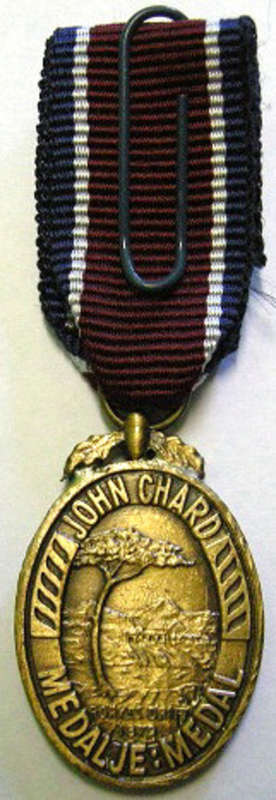 Miniature John Chard Medal Voided Acorn Light Type