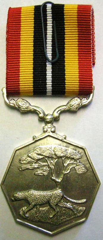 Full Size Southern Africa Medal Uniface Susp Tall Grass Crisp Detail Matte Finish Nr @ Back In Box