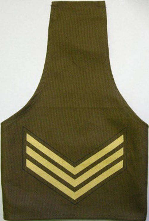 SA Cadet Sergeant Rank Brazard Single Printed on Material