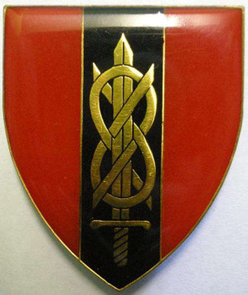 Provost School Shoulder Flash Pins Intact