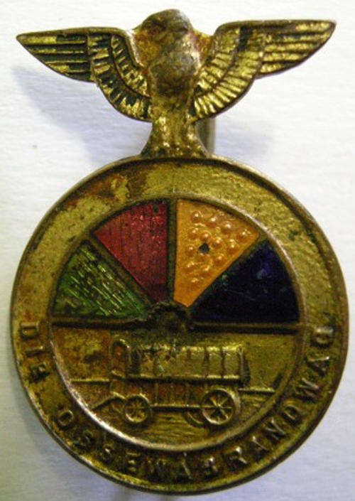 Ossewabrandwag Badge 28mm x 19mm