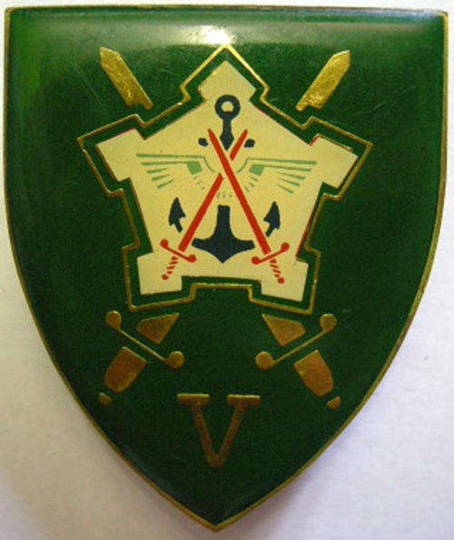 Chief of Staff Finance Shoulder Flash White Center Type Pins Intact