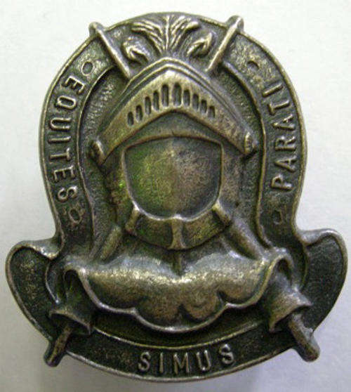 SADF Equestrian Centre Cap Badge Dinnes 71