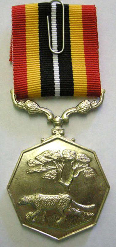 Full Size Southern Africa Medal Uniface Susp Short Grass Crisp Detail Matte Nr @ Back In Box