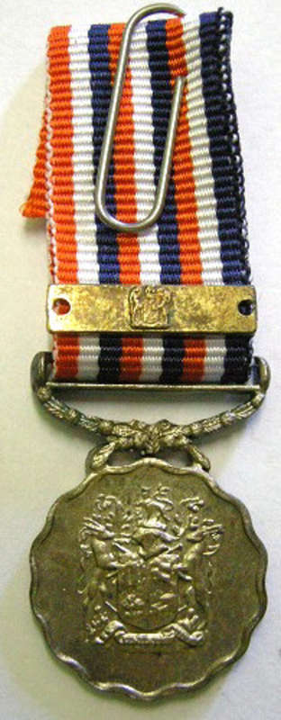 Miniature Permanent Force Good Service Medal L Service G Conduct w/ Miniature Bar In Silver & Gilded